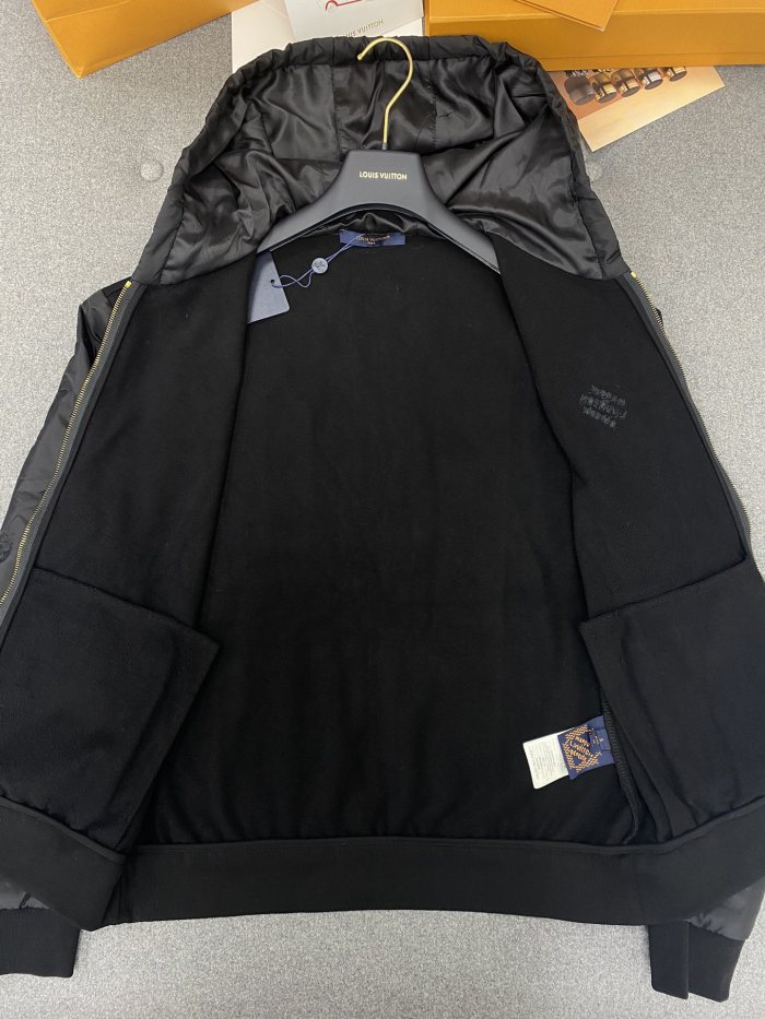 NIGO Louis Vuitton Men's Spring/Fall Fashion Casual Solid Color Hooded Zipper Long Sleeve Jacket #nigo78761