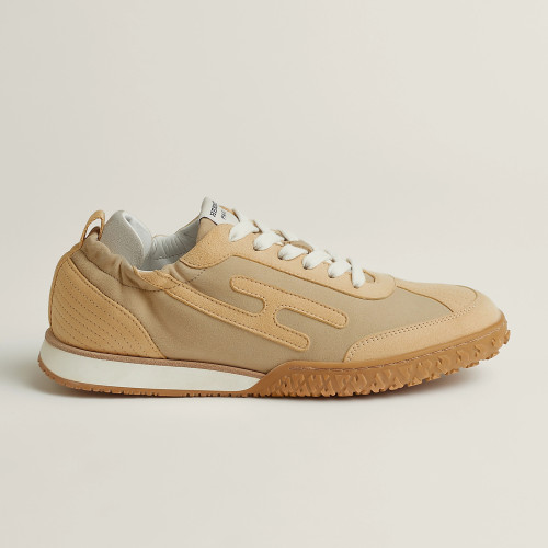 NIGO Hermes Jet Women's Four-Season Color-Blocked Suede Fabric Rubber Sole Low-Top Lace-Up Sneakers Shoes #nigo77573