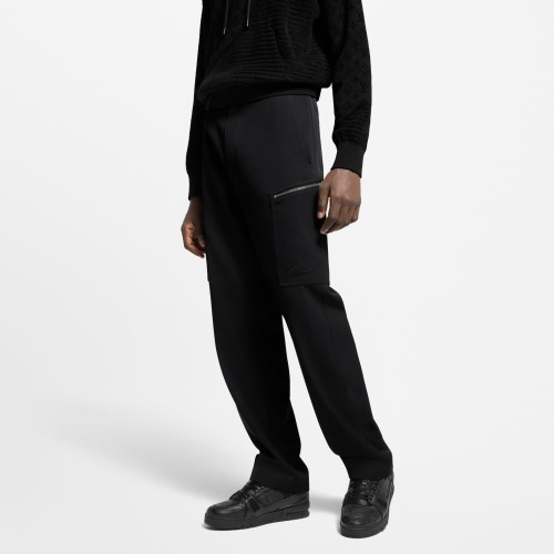 NIGO Louis Vuitton Men's Fashion Classic Solid Color Sheepskin Wool Embroidered Work Pants #nigo78828