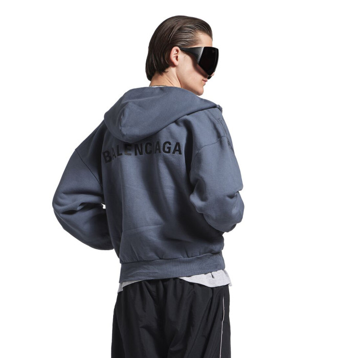 NIGO Balenciaga Men's Spring/Fall Fashion Casual Hooded Zipper Sweatshirt Jacket with Embroidered Letters Jacket #nigo78815