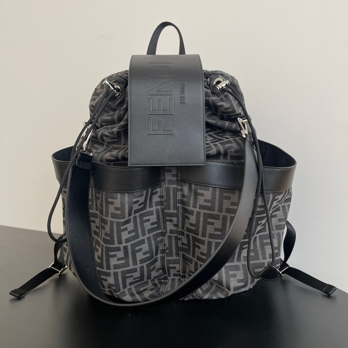 NIGO Fendi Unisex Fashion Classic Monogram Multi-Function Drawstring Backpack Tote Bag Bags #nigo78816
