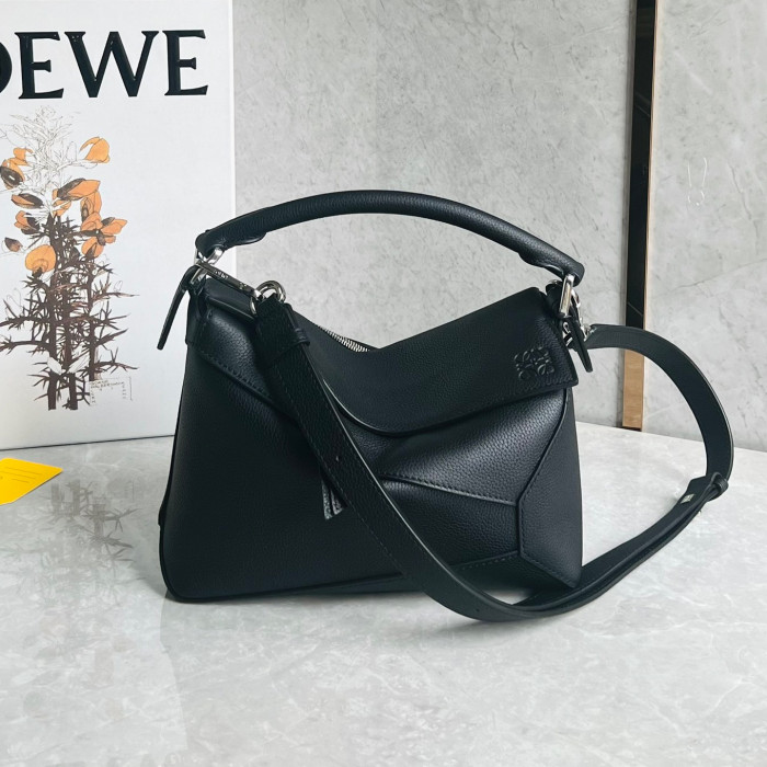 NIGO Loewe Women's Fashion Classic Solid-Color Grained Cowhide Small Shoulder Bag Handbag Crossbody Bag Bags #nigo78824