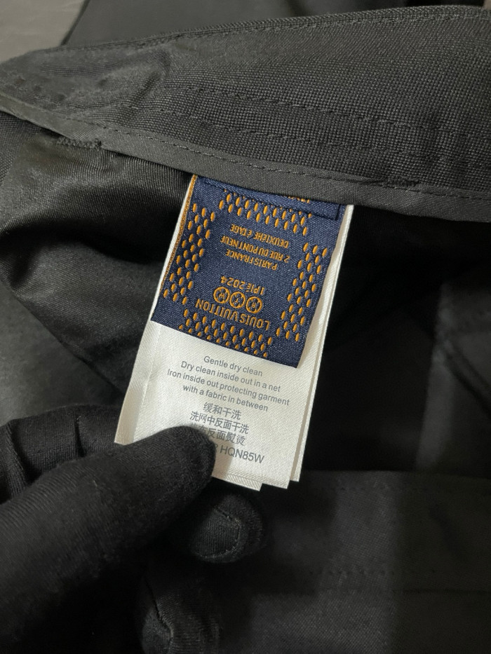 NIGO Louis Vuitton Men's Fashion Classic Solid Color Sheepskin Wool Embroidered Work Pants #nigo78828