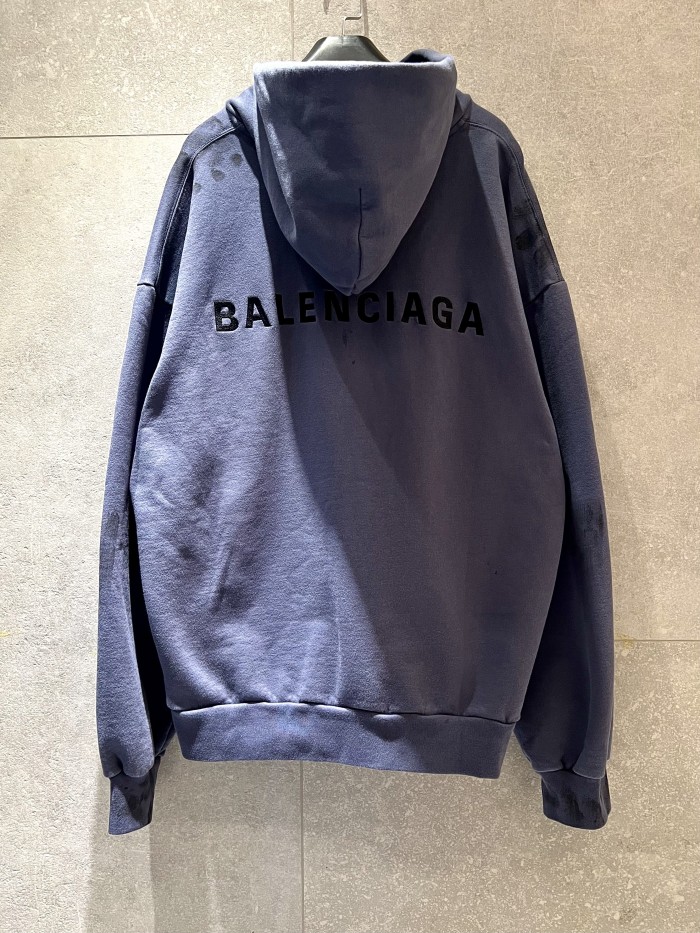 NIGO Balenciaga Men's Spring/Fall Fashion Casual Hooded Zipper Sweatshirt Jacket with Embroidered Letters Jacket #nigo78815