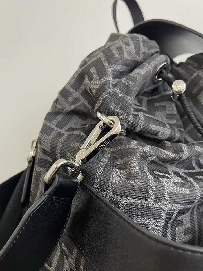 NIGO Fendi Unisex Fashion Classic Monogram Multi-Function Drawstring Backpack Tote Bag Bags #nigo78816