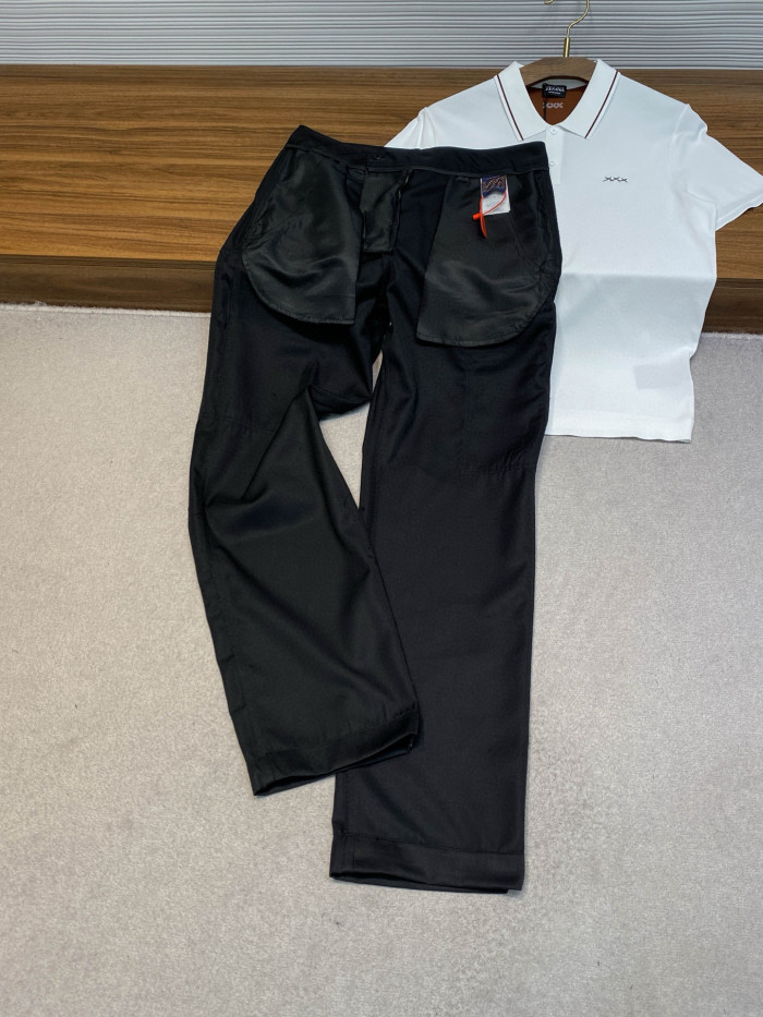 NIGO Louis Vuitton Men's Fashion Classic Solid Color Sheepskin Wool Embroidered Work Pants #nigo78828