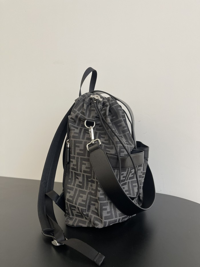 NIGO Fendi Unisex Fashion Classic Small Letter Pattern Multi-Function Drawstring Backpack Tote Bag Bags #nigo78817