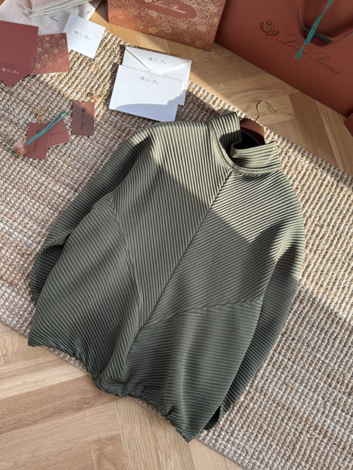 NIGO Issey Miyake Men's And Women's Spring/Fall Fashion Casual Solid Color Single Button Long Sleeve Striped Stand Up Collar Pleated Jacket #nigo78833