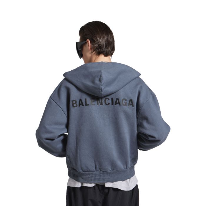 NIGO Balenciaga Men's Spring/Fall Fashion Casual Hooded Zipper Sweatshirt Jacket with Embroidered Letters Jacket #nigo78815