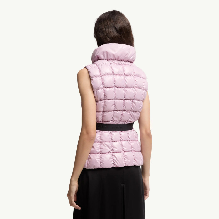 NIGO Prada Emilion Women's Winter Fashion Casual Stand Collar Zipper Sleeveless Square Quilted Down Vest #nigo78822