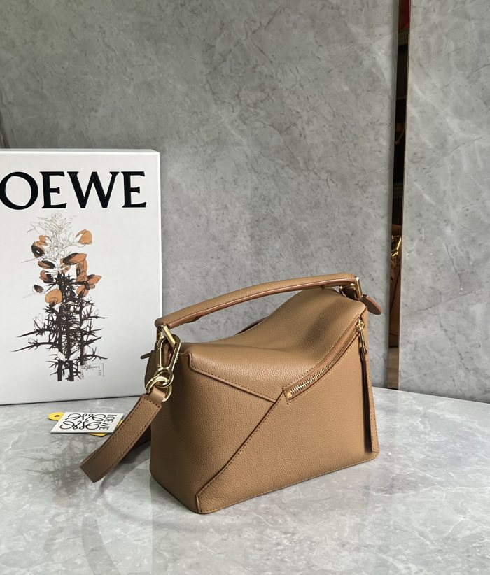 NIGO Loewe Women's Fashion Classic Solid-Color Grained Cowhide Small Shoulder Bag Handbag Crossbody Bag Bags #nigo78824