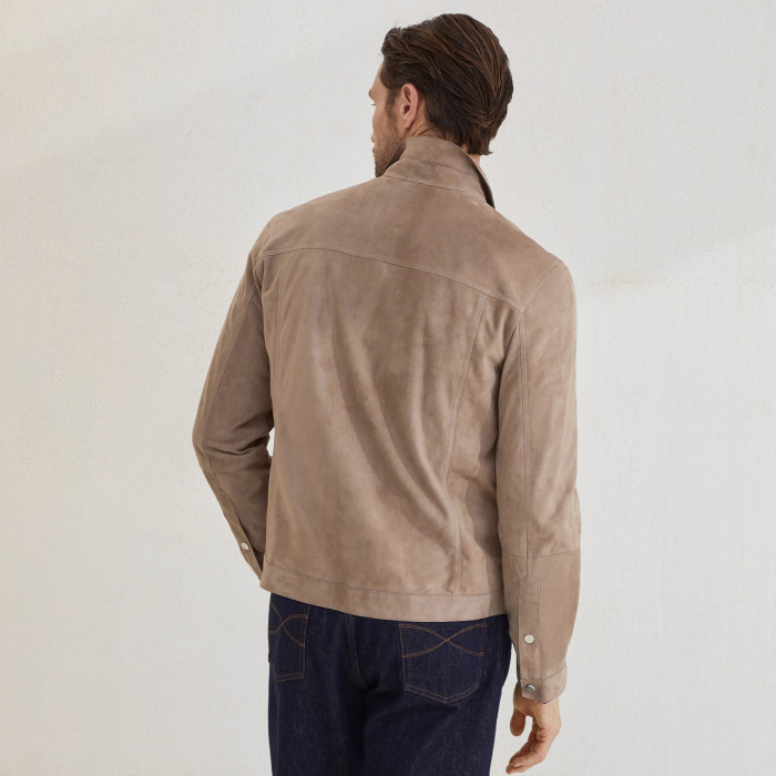 NIGO Brunello Cucinelli Men's Spring/Fall Fashion Casual Solid-Color Stand-Up Collar Single-Breasted Jacket #nigo78845