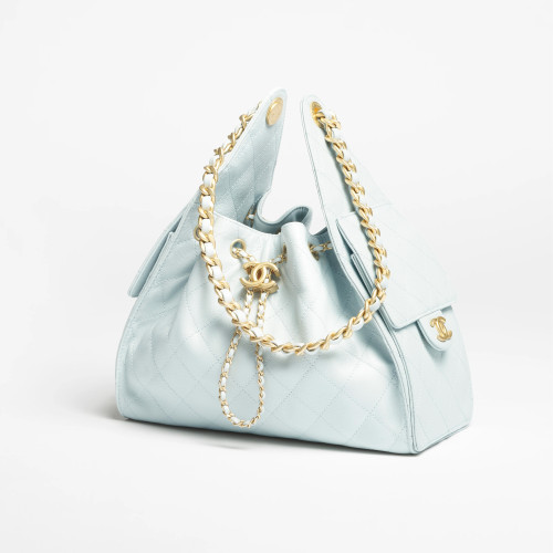 NIGO Chanel Women's Fashion Classic Solid Color Leather Logo Drawstring Underarm Bag Chain Handbag Tote Shoulder Bag Bags AS5293-B20304-U2367 #nigo78855