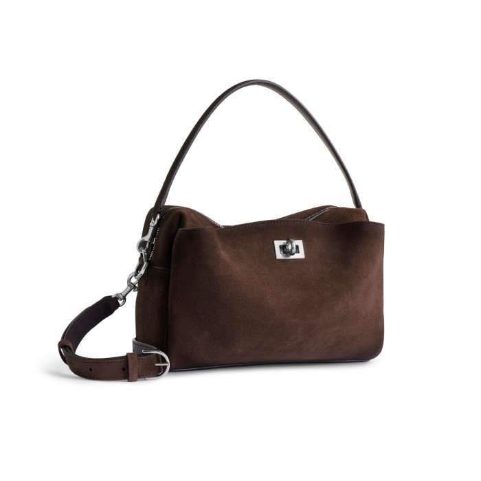 NIGO Balenciaga RODEO Women's Fashion Classic Metal Buckle Leather Camera Bag Shoulder Bag Bags #nigo78848