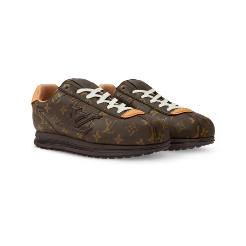 NIGO Louis Vuitton LV BUTTERSOFT Men's and Women's Spring/Summer Fashion Casual Round Toe Lace Up Logo Letter Decorated Leather Low Top Printed Sneakers Casual Shoes #nigo78846  #nigo335472