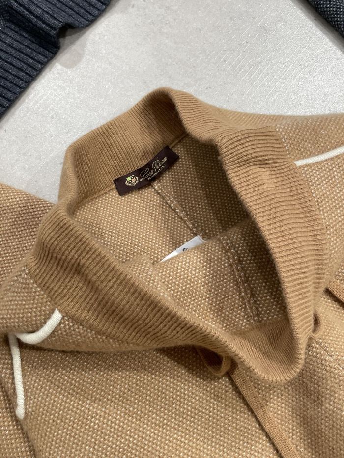 NIGO Loro Piana Women's Spring/Fall/Winter Round Neck Knit Cashmere Solid Color Long Sleeve Pullover Sweater with Casual Drawstring Elastic Waist Pants Suit Set Ngvp #nigo2399
