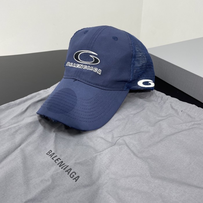 NIGO Balenciaga TRUCKER Men's And Women's Spring/Fall Fashion Casual Solid Color Nylon Technical Mesh Breathable Openwork Baseball Cap Hats Accessories #nigo78892