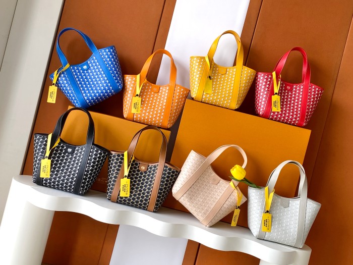 NIGO Moynat Duo Tote BB Women's Classic Two-Tone Leather Clutch Tote Handbag Bag  Bags  #nigo78913