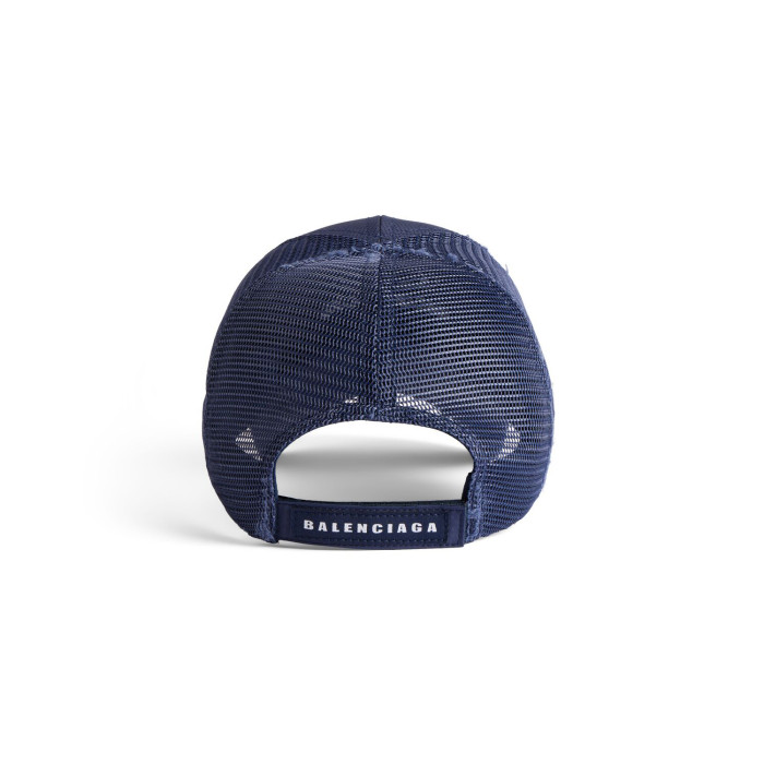 NIGO Balenciaga TRUCKER Men's And Women's Spring/Fall Fashion Casual Solid Color Nylon Technical Mesh Breathable Openwork Baseball Cap Hats Accessories #nigo78892