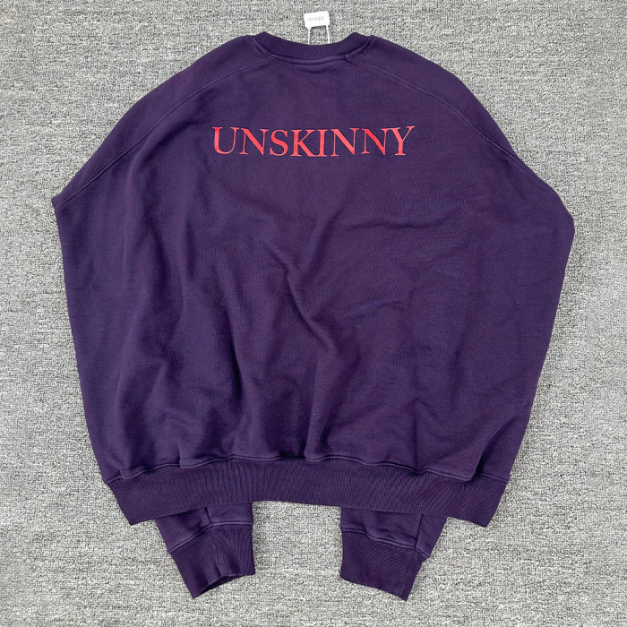 NIGO Vetements Men's Spring And Autumn Purple Back Letter Printed Round Neck Hooded Logo Embroidered Long Sleeve Hoodie Sweatshirt #nigo81579