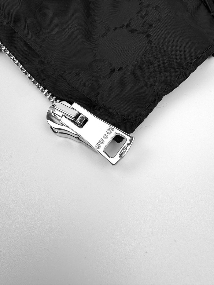NIGO Gucci Men's Spring/Fall Fashion Casual All Over Print Double G Jacquard Tech Cotton-Blend Hooded Zipper Long Sleeve Jacket #nigo78929