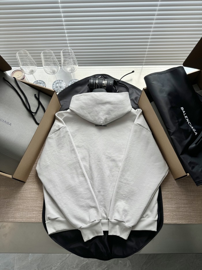 NIGO Balenciaga Men's And Women's Spring/Fall Fashion Casual Solid Color Zipper Hooded Long Sleeve Jacket #nigo78946