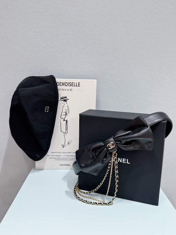 NIGO Chanel Women's Fashion Classic Solid Color Leather Bow Hand Woven Metal Chain Belt  Accessories #nigo78923