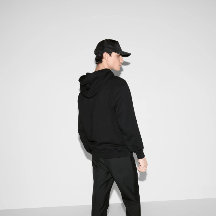 NIGO Gucci Men's Logo Embroidered Spring/Fall Knit Cotton Solid Color Drawstring Pullover Hoodie Sweatshirt #nigo81576