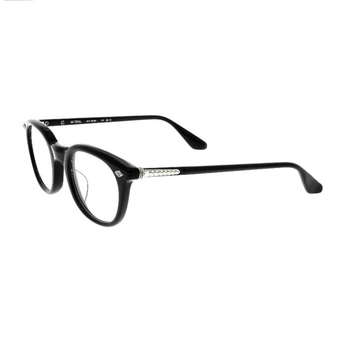 NIGO Chrome Hearts Men's and Women's Fashion Forward Round Frame Glasses With Cross Hatch Engraving Blue Light Protection And Plano Lenses Eyewear Sunglassas Accessories #nigo78944