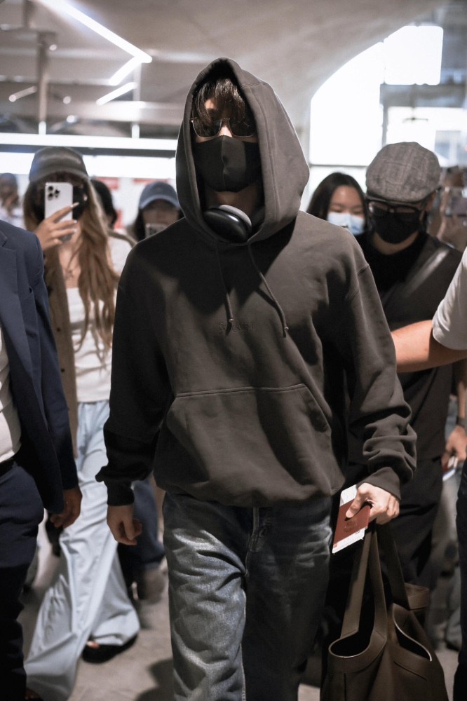NIGO Saint Laurent Men's Spring/Autumn Solid Colour Casual Letter Embroidery Hooded Drawstring Pullover Long Sleeve Sweatshirt Pullover Hoodie #nigo78282