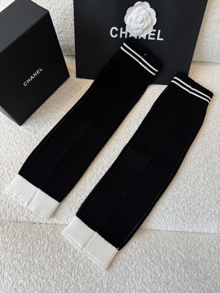 NIGO Chanel Women's Spring/Fall Fashion Classic Striped Letter Print Casual Mid Calf Socks Accessories #nigo78958