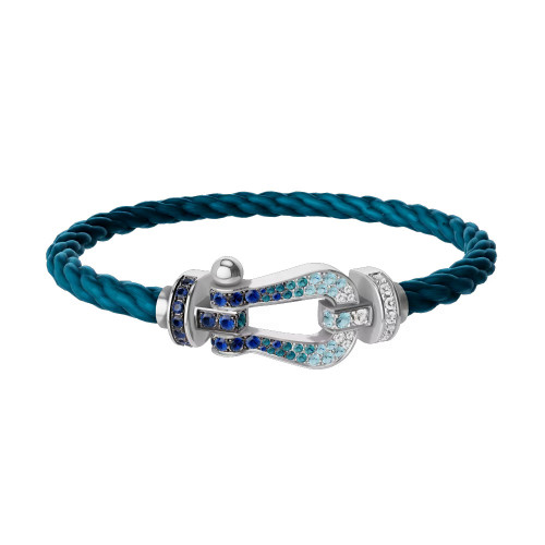 NIGO FRED 10 Series Men's And Women's Fashion Classic Minimalist Solid Color Contrast Weave Diamond-Studded Bracelet  Jewelry Accessories #nigo78962