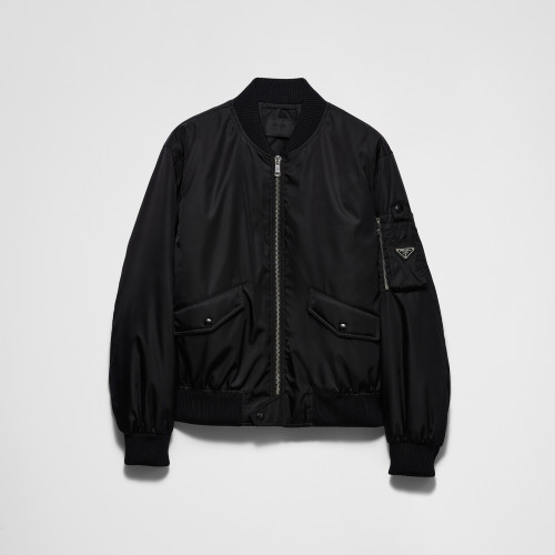 NIGO Prada Men's Fall/Winter Fashion Casual Solid Color Baseball Collar Zipper Pilot Cotton Jacket #nigo78956