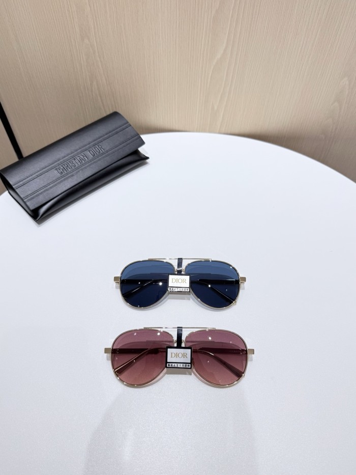 NIGO Dior Men's And Women's Classic Round Frame With Signature Temple Design Pilot Style Fashion Sunglasses And Accessories #nigo78986