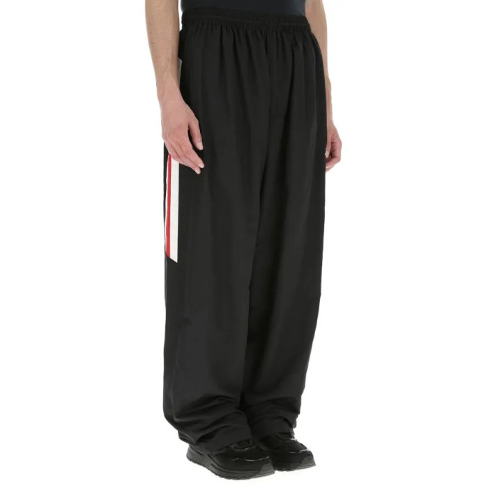 NIGO Balenciaga Men's Spring/Fall Fashion Casual Color Block Elastic Waist Side Pocket Zipper Relaxed Fit Sweatpants Pants #nigo78984