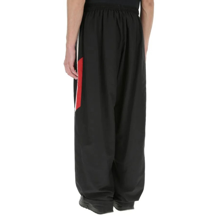 NIGO Balenciaga Men's Spring/Fall Fashion Casual Color Block Elastic Waist Side Pocket Zipper Relaxed Fit Sweatpants Pants #nigo78984