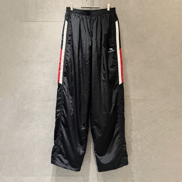 NIGO Balenciaga Men's Spring/Fall Fashion Casual Color Block Elastic Waist Side Pocket Zipper Relaxed Fit Sweatpants Pants #nigo78984