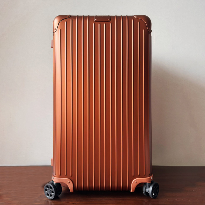 NIGO Rimowa Men's Women  Fashion Casual Solid Color Retro Adjustable Height Trolley Suitcase Luggage #nigo78993