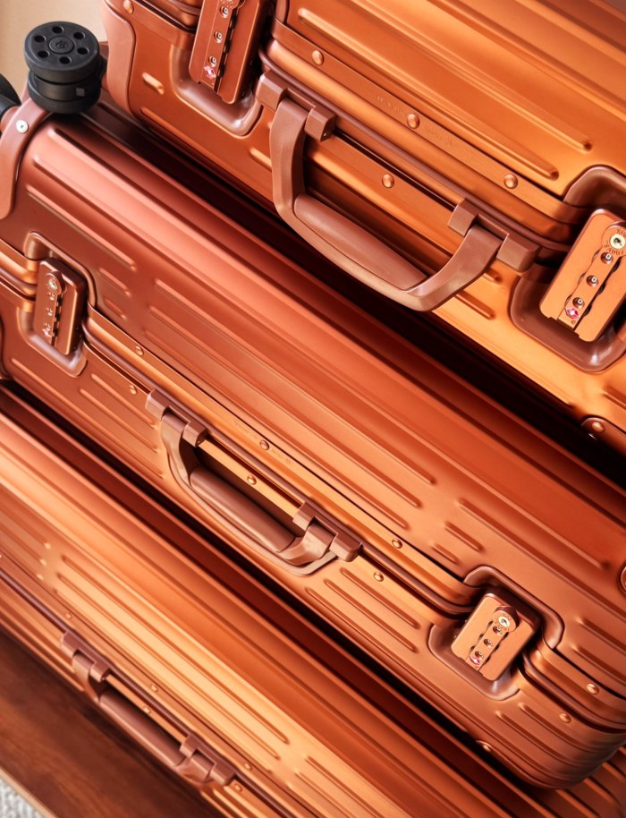 NIGO Rimowa Men's Women  Fashion Casual Solid Color Retro Adjustable Height Trolley Suitcase Luggage #nigo78993