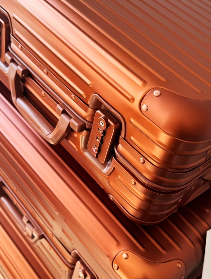 NIGO Rimowa Men's Women  Fashion Casual Solid Color Retro Adjustable Height Trolley Suitcase Luggage #nigo78993