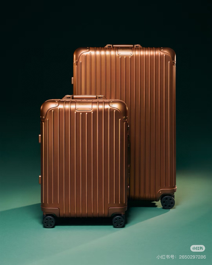 NIGO Rimowa Men's Women  Fashion Casual Solid Color Retro Adjustable Height Trolley Suitcase Luggage #nigo78993
