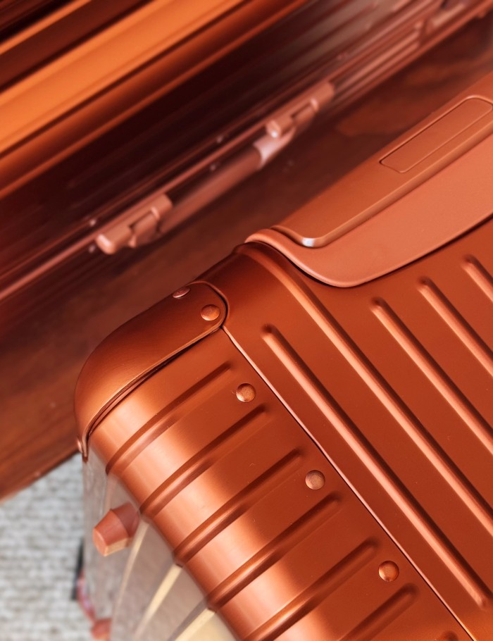 NIGO Rimowa Men's Women  Fashion Casual Solid Color Retro Adjustable Height Trolley Suitcase Luggage #nigo78993