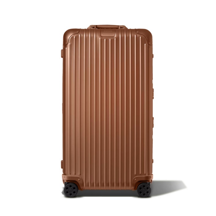 NIGO Rimowa Men's Women  Fashion Casual Solid Color Retro Adjustable Height Trolley Suitcase Luggage #nigo78993