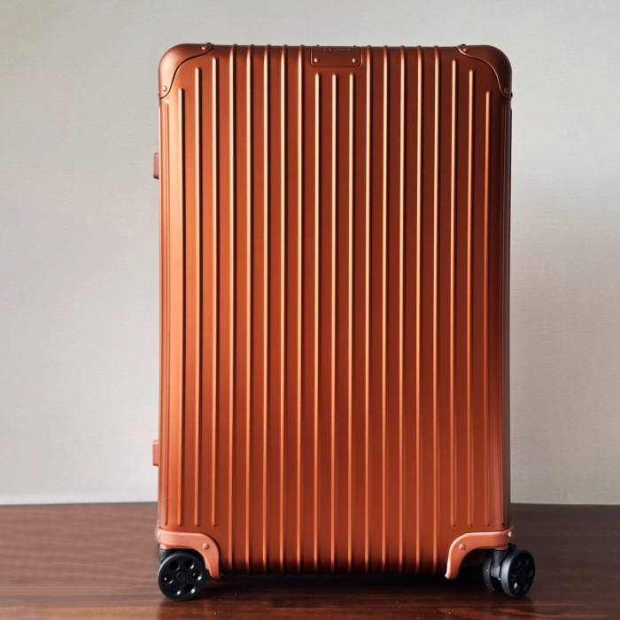 NIGO Rimowa Men's Women  Fashion Casual Solid Color Retro Adjustable Height Trolley Suitcase Luggage #nigo78993