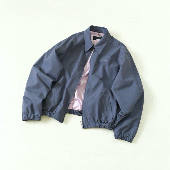NIGO Prada Men's Spring/Fall Casual Fashion Solid-Color Collared Zipper Gentleman Style Cotton Jacket #nigo79135