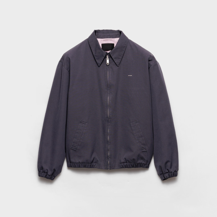 NIGO Prada Men's Spring/Fall Casual Fashion Solid-Color Collared Zipper Gentleman Style Cotton Jacket #nigo79135