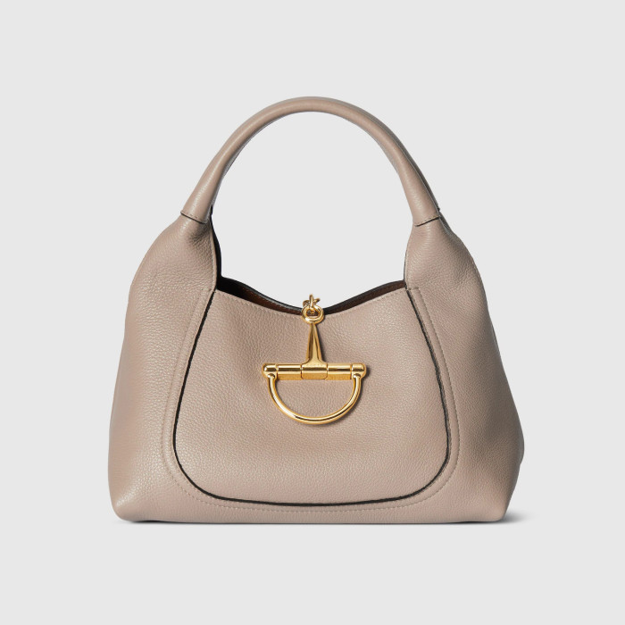 NIGO Gucci Softbit Women‘s Solid Color Horsebit Buckle Leather Tote Shoulder Bag Bags #nigo76194