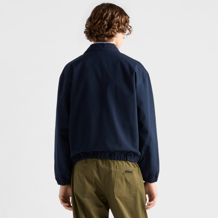 NIGO Prada Men's Spring/Fall Casual Fashion Solid-Color Collared Zipper Gentleman Style Cotton Jacket #nigo79135