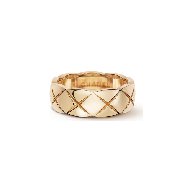 NIGO Chanel COCO CRUSH Stylish Refined And Minimalist Wide Narrow Diamond Pattern Simple Ring Jewelry Accessories #nigo79154