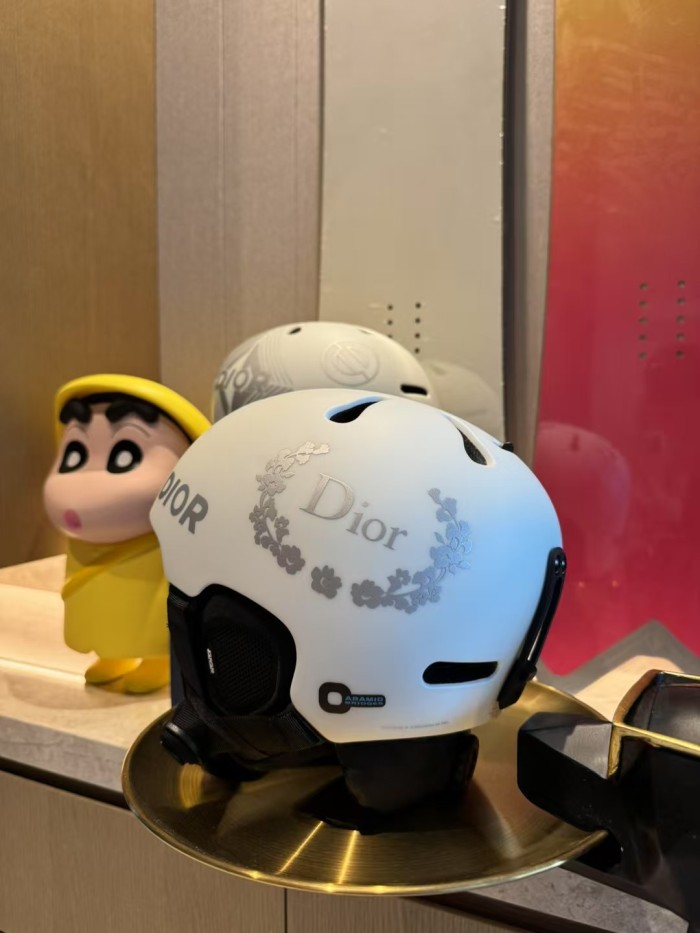 NIGO Dior Fashion Classic Solid Color Letter Print Decorated Durable Helmet Other Accessories  #nigo79148